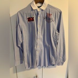 Ralph Lauren men’s casual bottom down shirt medium